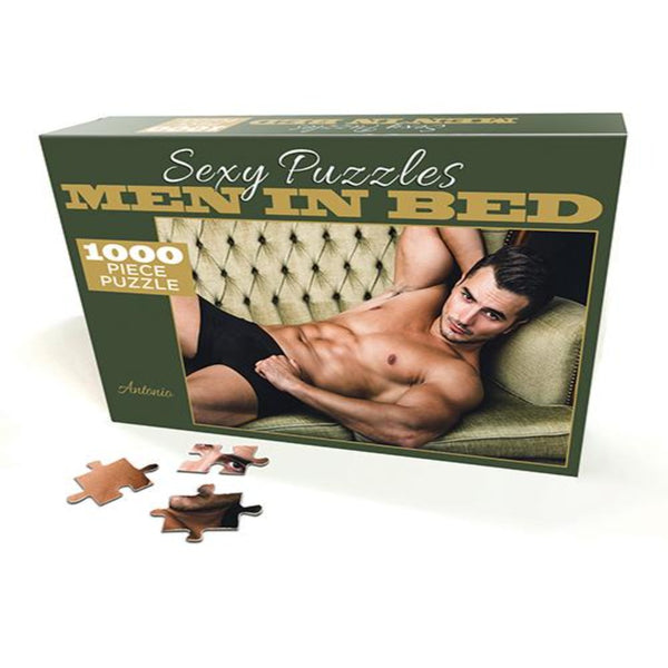 Sexy Puzzle Men In Bed 1 - Antonio