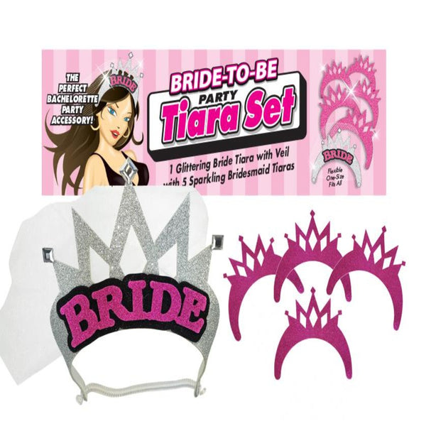 Bride-to-Be Party Tiara Set