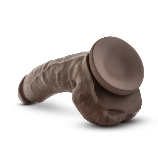 Dr Skin Mr Mayor 9 Dildo W- Suction Cup Chocolate "