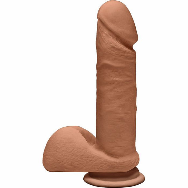 The D Perfect D 7" W/balls Dildo